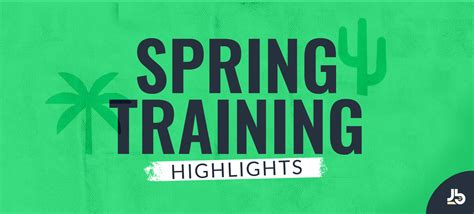 Spring Training Highlights for 2021 | JustBats