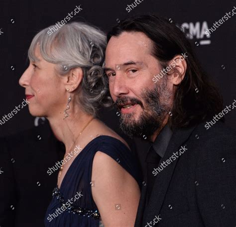 Actor Keanu Reeves Alexandra Grant Attend Editorial Stock Photo - Stock ...