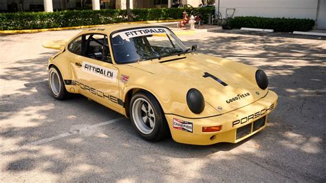 Pablo Escobar's Infamous Porsche 911 RSR IROC Is For Sale