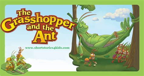 The Grasshopper and the Ant - English Short Story for Kids - Short Stories for Kids