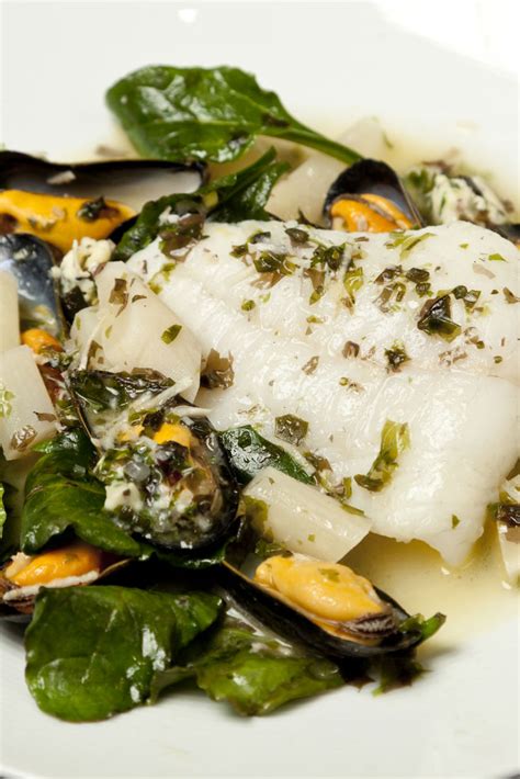 Turbot with Mussels Recipe - Great British Chefs