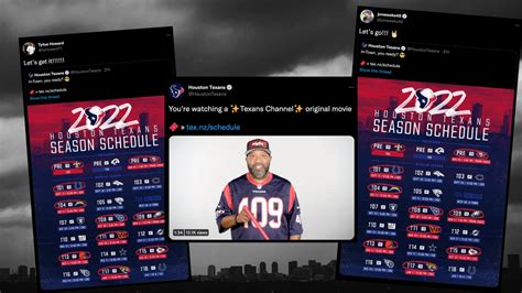 Check out the reaction on social media to the Houston Texans 2022 ...