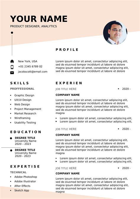 [Modern] Resume Template - Download for FREE | Modern CV