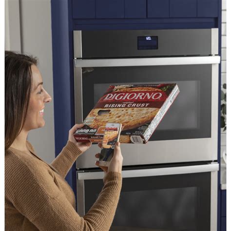 GE Appliances GE Smart Appliances 30" 5 Cubic Feet Smart Self Cleaning Electric Wall Oven ...