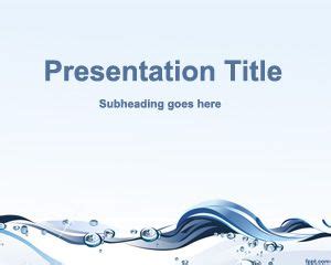 Water Conservation PowerPoint Template