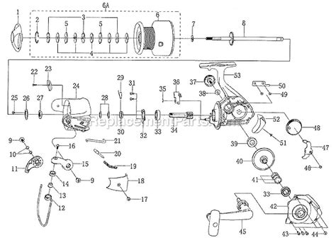 Shakespeare Fishing Reel Repair Manual - Unique Fish Photo