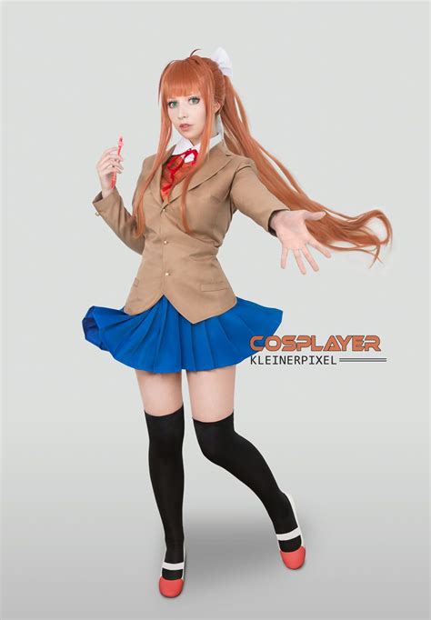 @KleinerPixel Just Monika Cosplay Doki Doki Literature Club DDLC | Klein