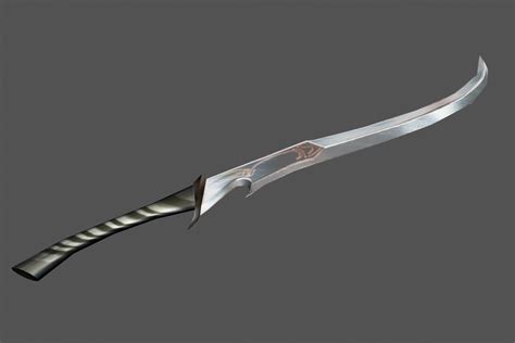 Low Poly Sword 3D Model - 3D Model | 3d model, Low poly, Sword