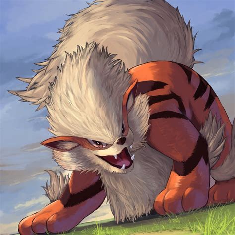 テッシー on Twitter in 2021 | Arcanine pokemon, Pokemon arcanine, Pokemon