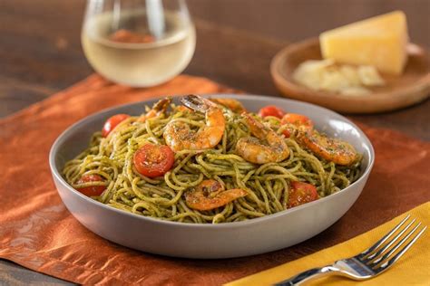 Prepare Delicious Spaghetti al Pesto with Shrimp - American Chronicles