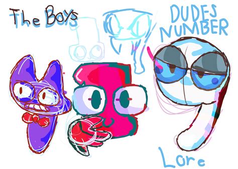 Number Lore Fan Art| The Boys by BoopTheSylveon on DeviantArt