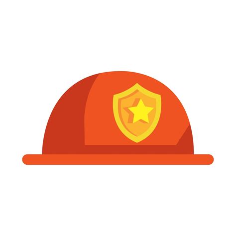 red firefighter helmet 11379666 Vector Art at Vecteezy