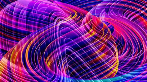 Purple Blue Yellow Colors Light HD Abstract Wallpapers | HD Wallpapers | ID #40833