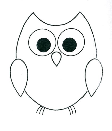 Owl Drawing Easy at PaintingValley.com | Explore collection of Owl Drawing Easy