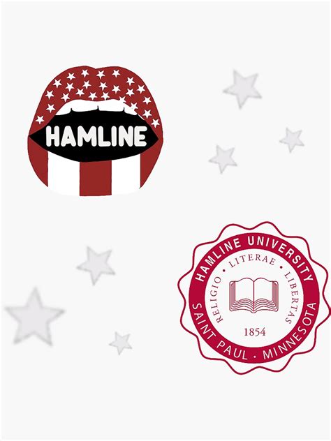 "Hamline University Sticker Pack" Sticker by Outtahere23 | Redbubble