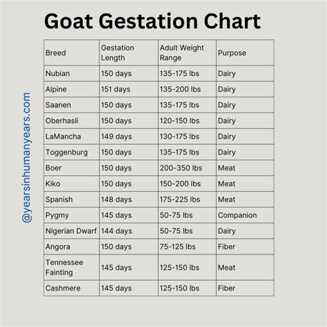 Goat Gestation Calculator - Pregnancy Calculator - YIHY