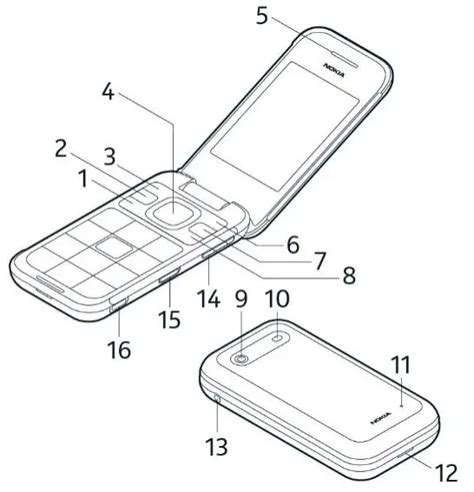 NOKIA 2760 Flip 4G Mobile Phone User Guide