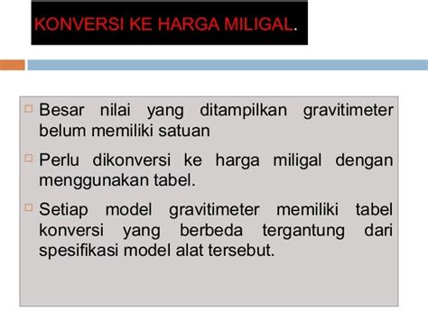 Konsep 23+ Konversi Satuan Gravitasi