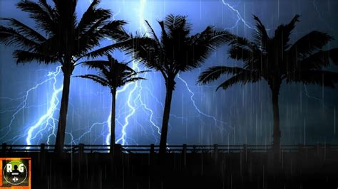 Thunderstorm Sounds with Rain, Loud Thunder and Lightning Sound Effects for Sleeping, Relaxing ...