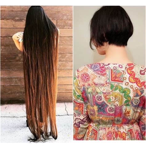 Long Hair Cut Short, Short Hair Styles, Rapunzel Hair, Cut Her Hair ...