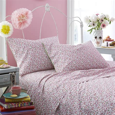 Lady Pepperell Cezanne Floral 144 Thread Count Cotton Percale 3-Piece Sheet Set, Twin - Walmart.com