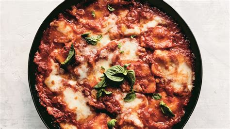 How to Make Quick, Easy Lasagna With Frozen Ravioli | Epicurious