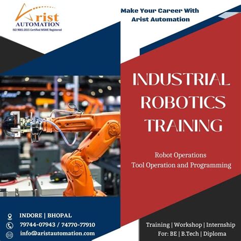 Industrial Robotics Training in Indore | Industrial Robotics Online Course