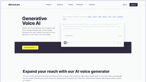 Compare Eleven Labs with Any AI Software