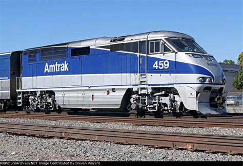 Amtrak F59phi #459 pushes train #569 towards Los Angeles.