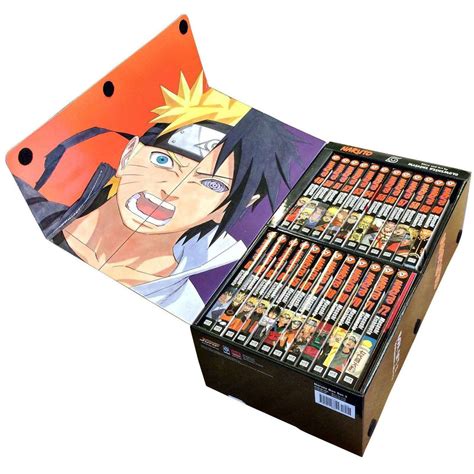 Naruto Box Set 3: Volumes 49-72 Children Graphical Books Box Set Colle – Lowplex