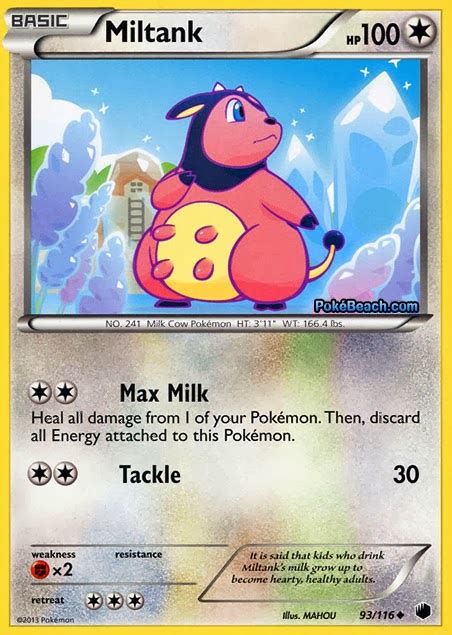 Miltank -- Plasma Freeze Pokemon Card Review | PrimetimePokemon's Blog