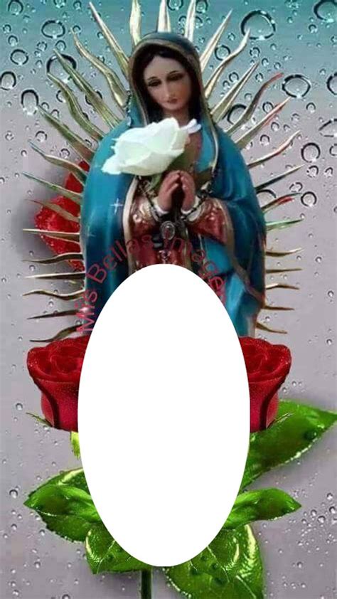 Photo montage virgen de guadalupe la rosa - Pixiz