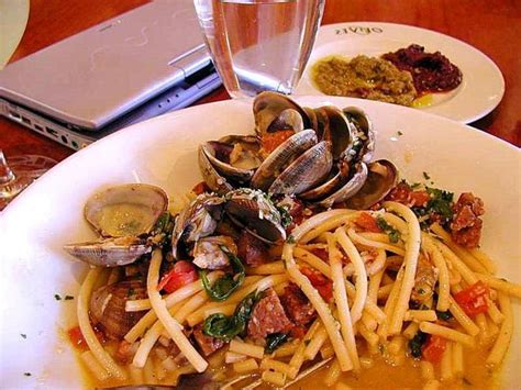 Free picture: seafood, pasta, clams, food