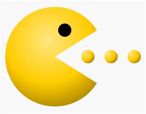 Pacman, Pac-man, Dots, Game, Yellow, Eating - Transparent Background Pacman Png, Png Download ...