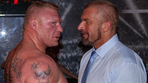 Brock Lesnar And Triple H