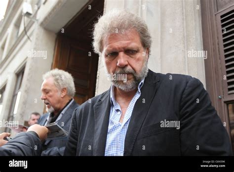 Tom Jones and his son Mark Woodward outside the BBC Radio One studios London, England - 27.07.10 ...