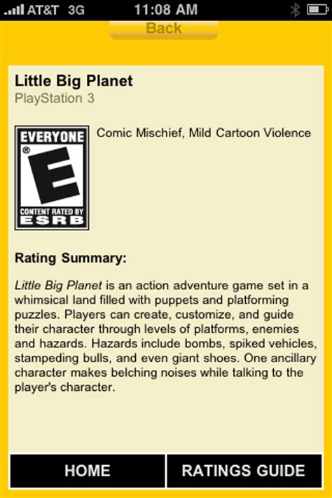 Video game ratings board releases iPhone app - CNET