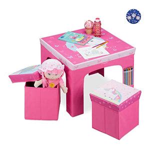 Unicorn Themed Children’s Folding Furniture | Table & Storage Ottomans – All Things Unicorn