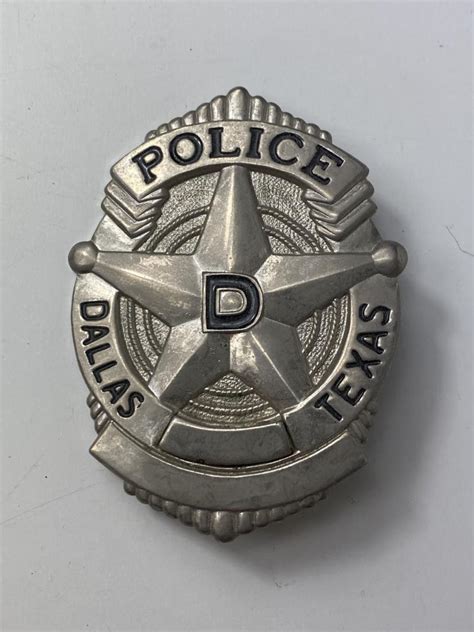 Chase Militaria | DALLAS TEXAS POLICE BADGE