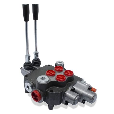 Monoblock Hydraulic Directional Control Valve, 2 Spool w/ Single Float