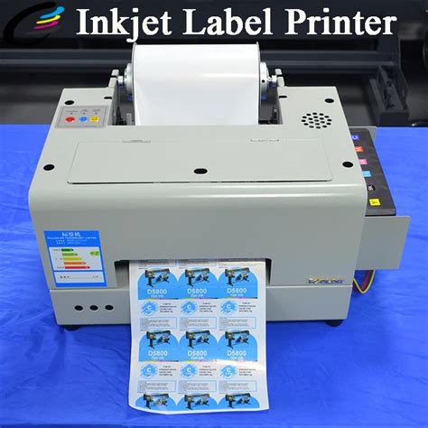 6 Color Inkjet Pvc Label Sticker Printer Machine - Buy Sticker Printer ...