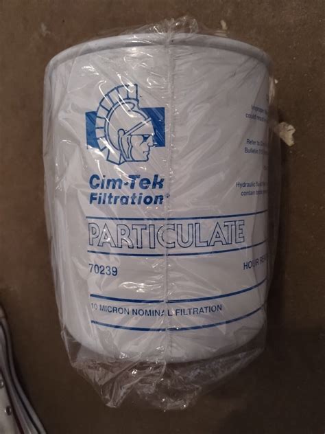 Cim-Tek 70239 Filtration Filter. Max Pressure 100PSI 6.9 BAR | eBay