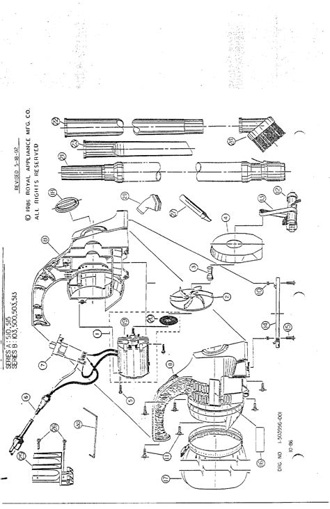 Royal Dirt Devil Vacuum Parts