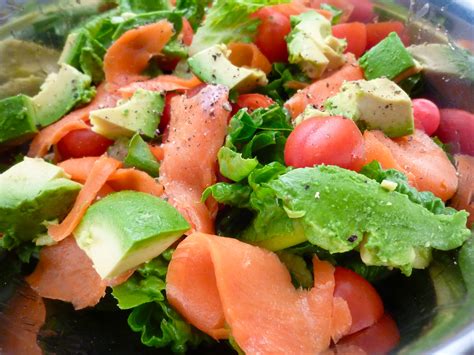 Smoked salmon salad – Claire's Food