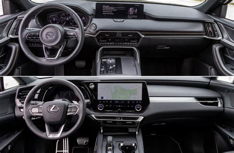 2023 Lexus RX 350 Vs. 2024 Mazda CX-90: Which SUV Has the Nicer Interior? | Cars.com