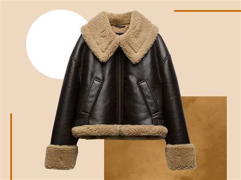 Zara’s TikTok-viral shearling aviator jacket is back in stock | The Independent