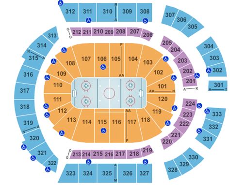 Bridgestone Arena Seating Chart