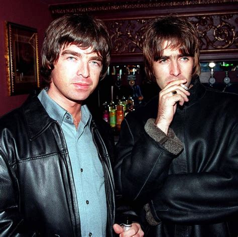 Rare Photos of Oasis's Liam and Noel Gallagher - Liam and Noel Gallagher Through the Years