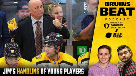 How is Jim Montgomery Handling the Younger Players? | Bruins Beat - YouTube