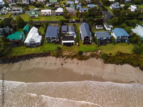 Cooks Beach, Coromandel Peninsula after Cyclone Gabrielle in New ...